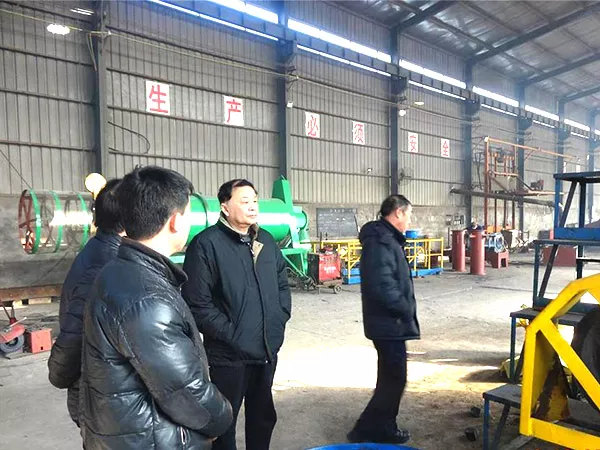 中国环科院领导来司考察